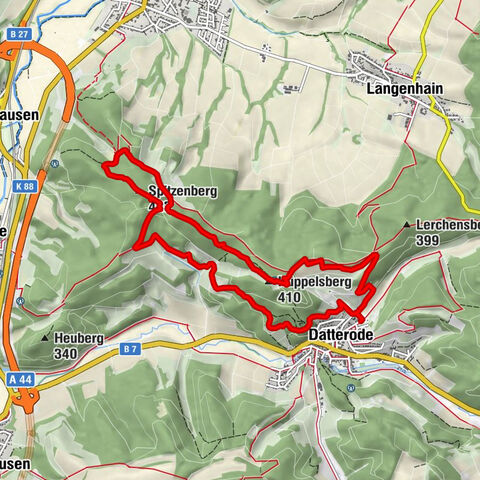 Premiumweg P19 Datterode,  Gänsekerleweg