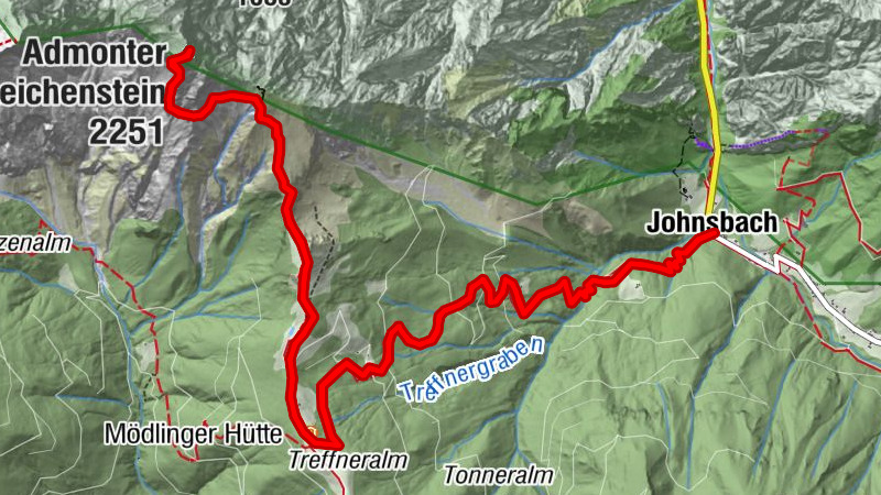 Admonter Reichenstein 2.251m von Johnsbach über Normalweg