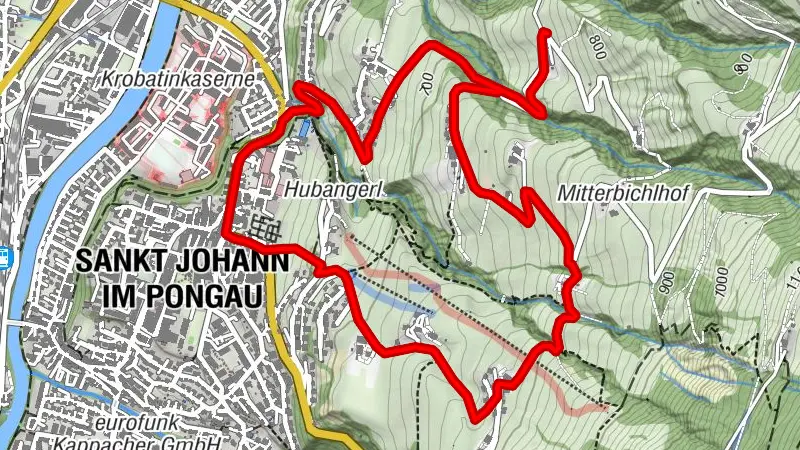 Themenweg "Zeitreise St. Johann"