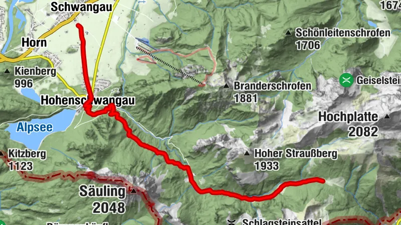 Mountainbiketour zur Jägerhütte