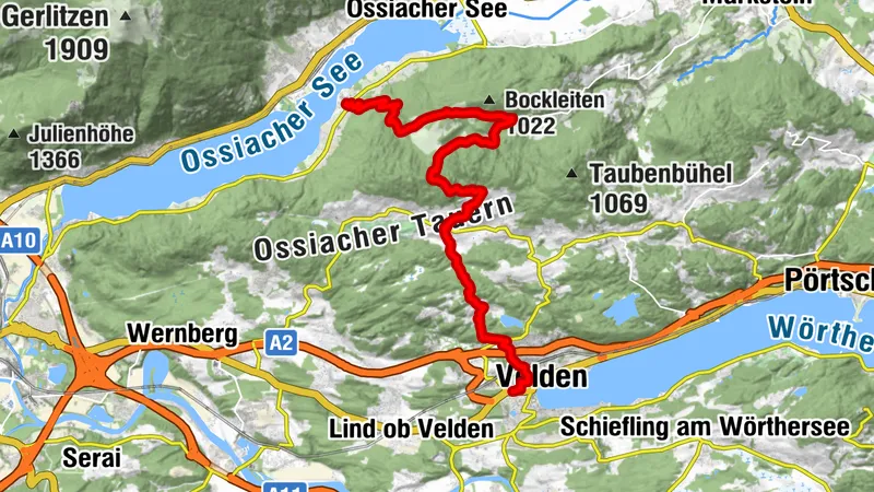 E-Bike Tour Ossiach - Velden - Nr. 11