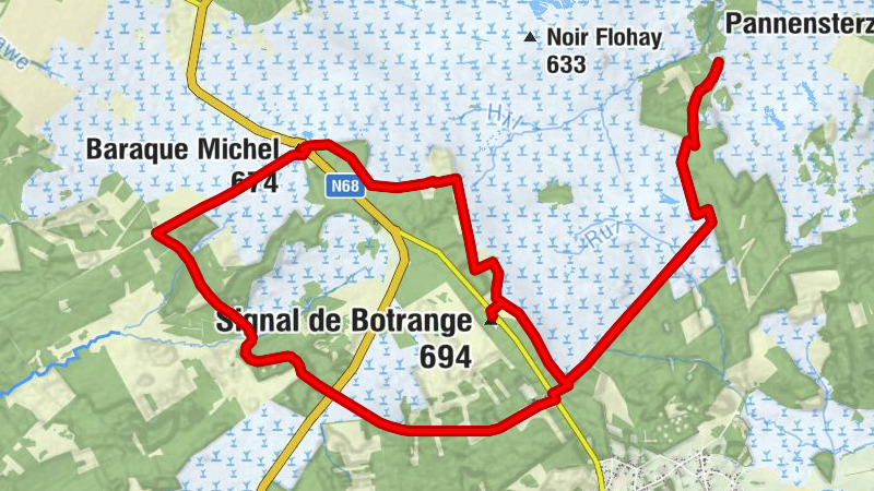 Rundweg Baraque Michel