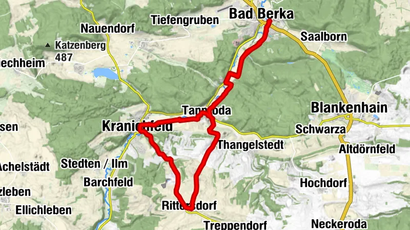 Radtour nach Tannroda
