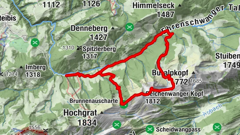 Rundtour übers Rindalphorn