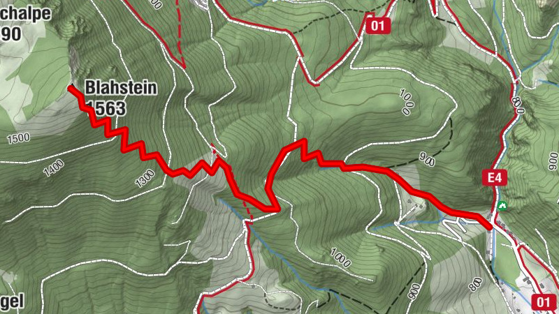 Blahstein (1563m)