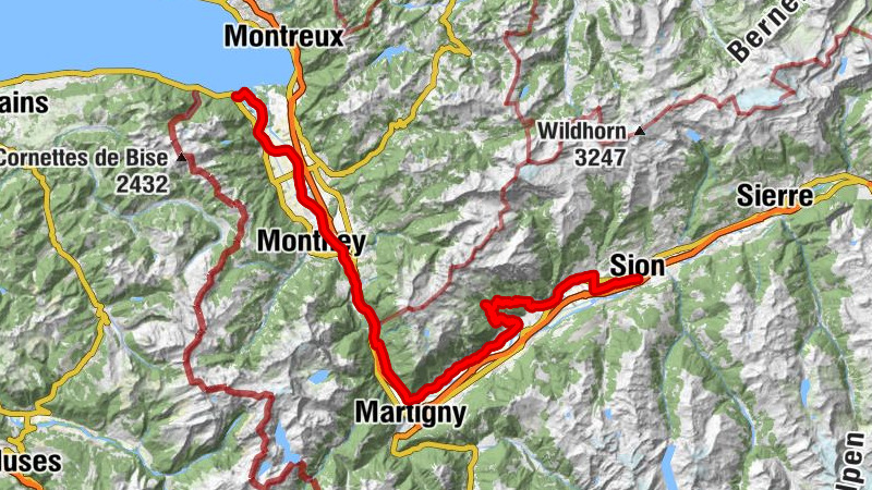 Wallis Velo Tour: Le Bouveret - Sion (Etappe 10)