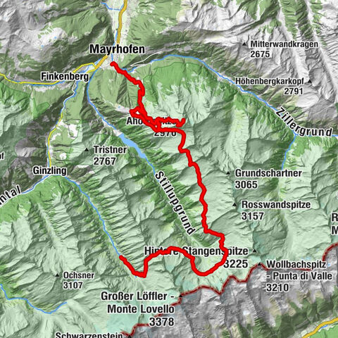 Ahornspitze 2.973m, Toreggenkopf 2.470m & Filzenkogel 2.227m am Berliner Höhenweg, Zillertal - Teil 2