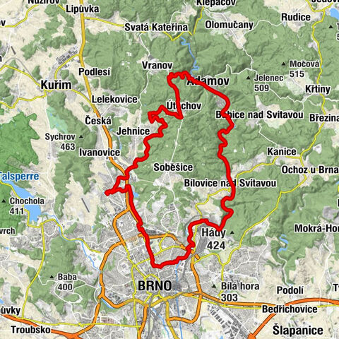 Brno - Adamov