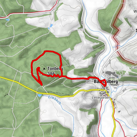 Terrainkurweg Bad Colberg - Auf den Promenadenwegen zum Tonberg - Heldburger Land