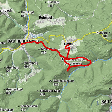 Idyllische Stille - Wanderung ins Eyachtal