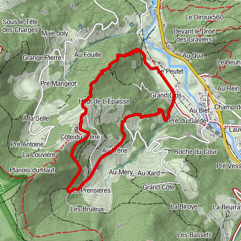 Wanderung zur Ferienalm des Prenzières – Auf dem Weg zur Alm