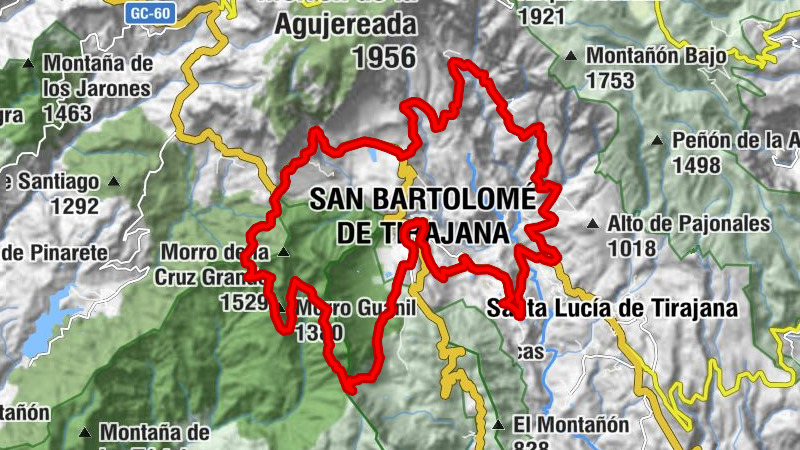 San Batholomé - Risco Blanco - Cuz Grande