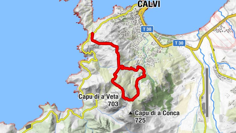 Capu di a Veta 703m