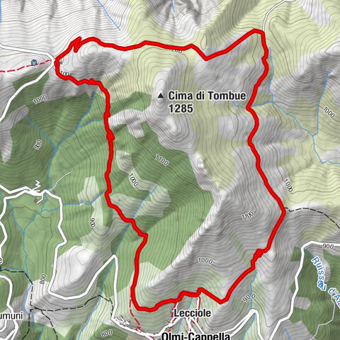 Wanderung 38 : Giru di a cima Tornaghja