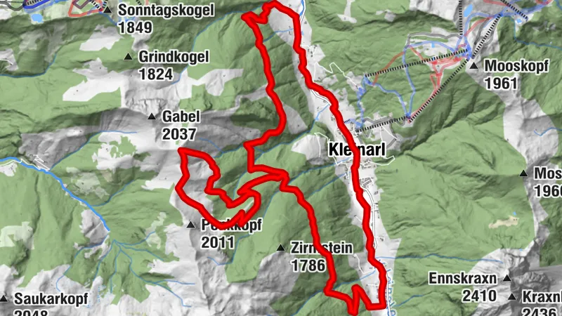 Kleinarler Runde (SW45 inkl. Variante und Trails)