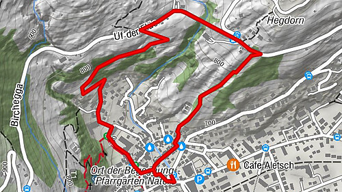 Rundwanderung Klosi-Bellavista-Stahlgasse